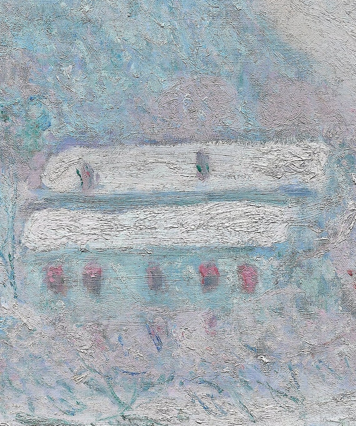 Sandvika By Cloude Monet 3d Printed With Texture And Brush Strokes Looks Like Original Oil Painting - Image 3