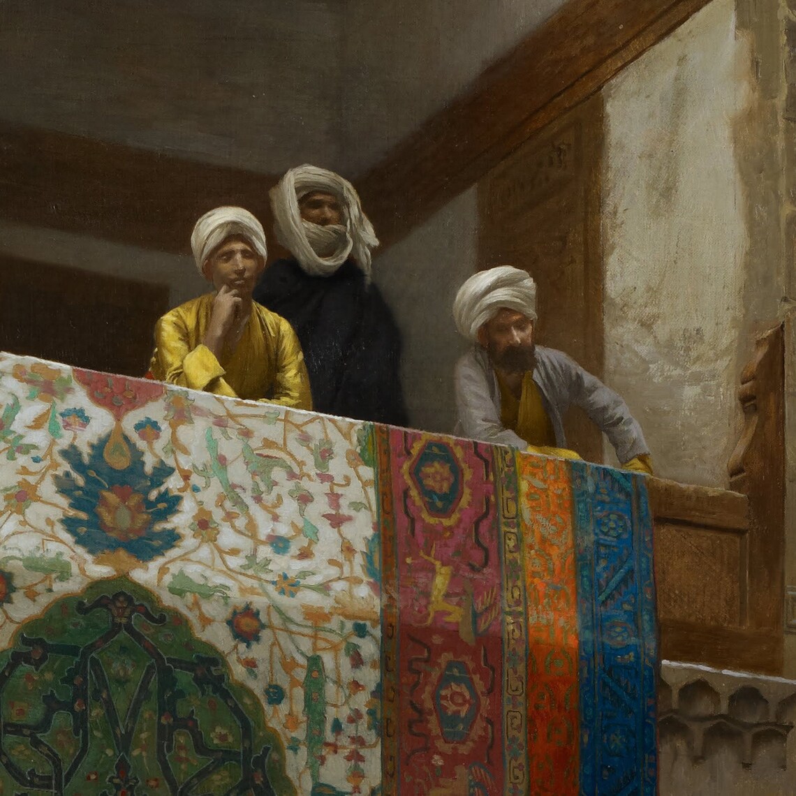 The Carpet Merchant by Jean-Léon Gérôme, Art Print - Image 2