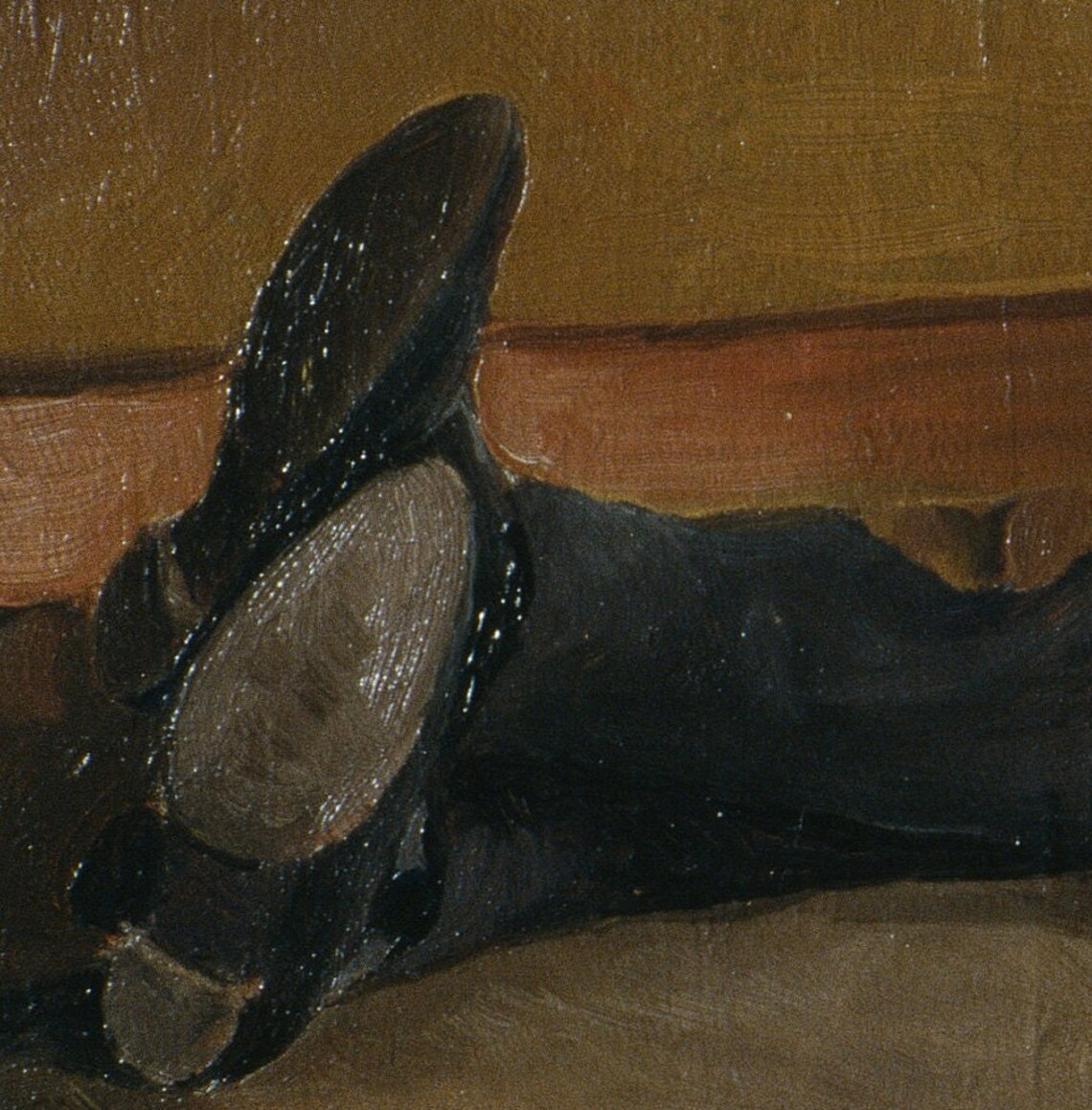 Albert Engstrom Gentleman Relaxing and Reading a Newspaper Daybed Poster - Image 2
