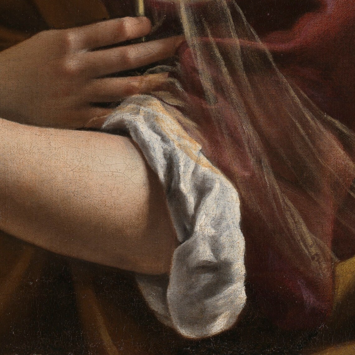 Artemisia Gentileschi Self-Portrait as Saint Catherine of Alexandria Poster - Image 2