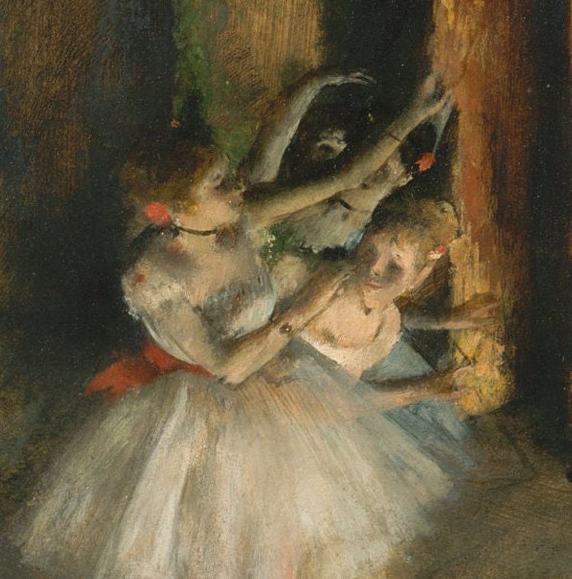 Edgar Degas Ballet Rehearsal Onstage Dancers Impressionist Poster - Image 3