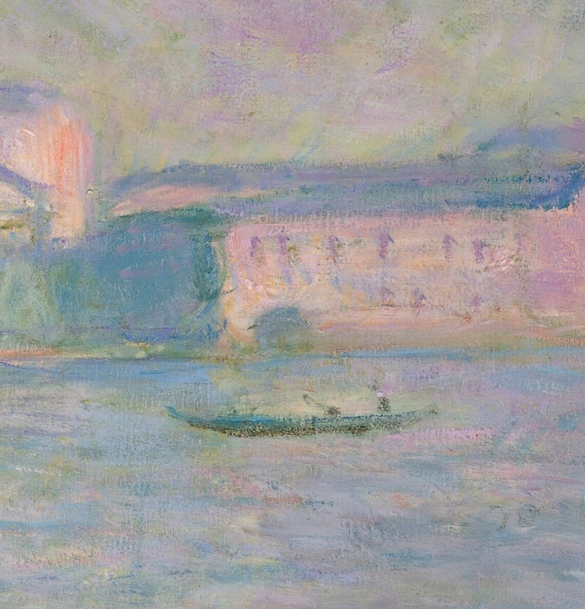 The Church of San Giorgio Maggiore by Claude Monet Venice Lagoon Poster - Image 2