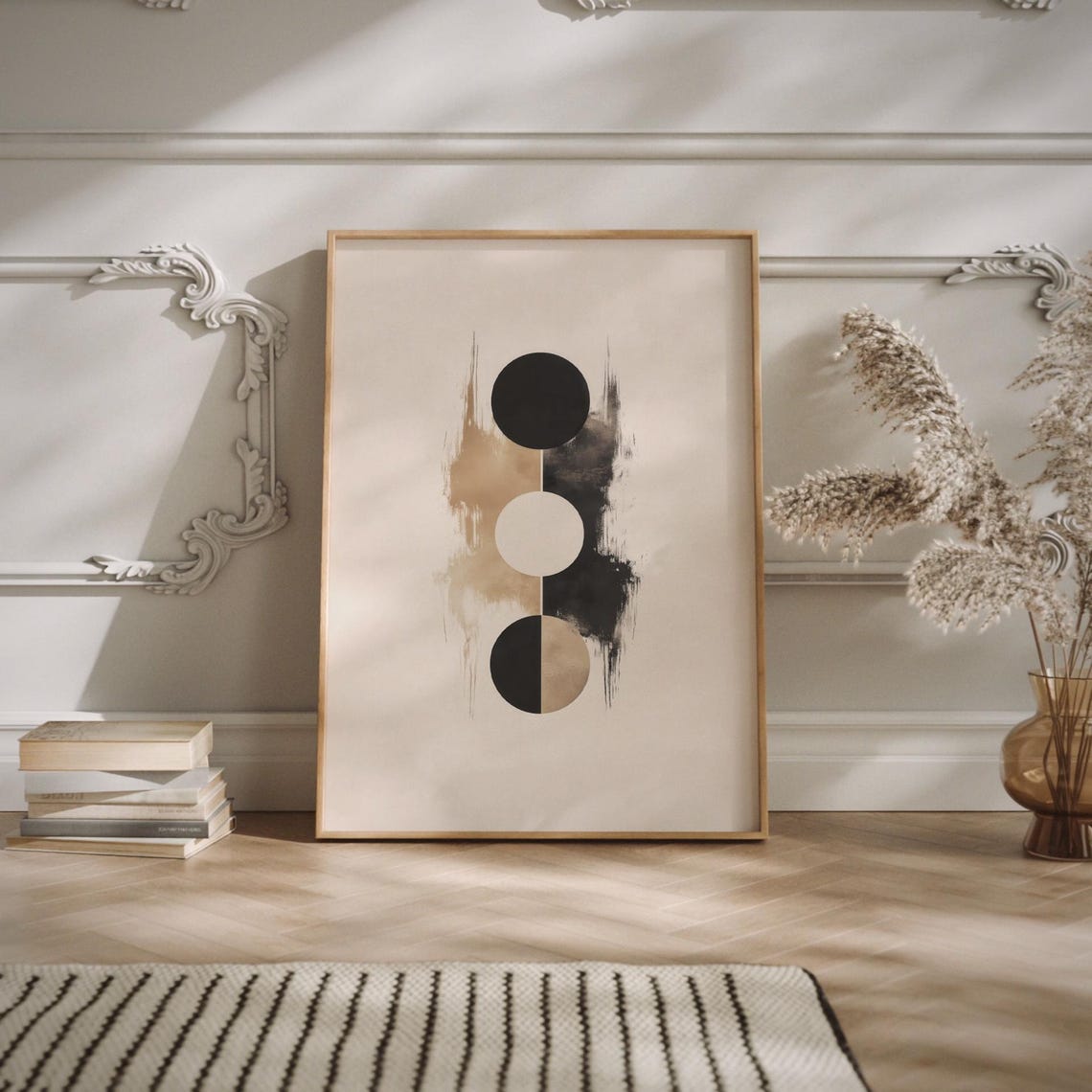 Japandi Balance Minimalist Zen Wall Art - Image 2