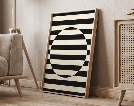 Bauhaus Poster Art, Mid-Century Modern Print
