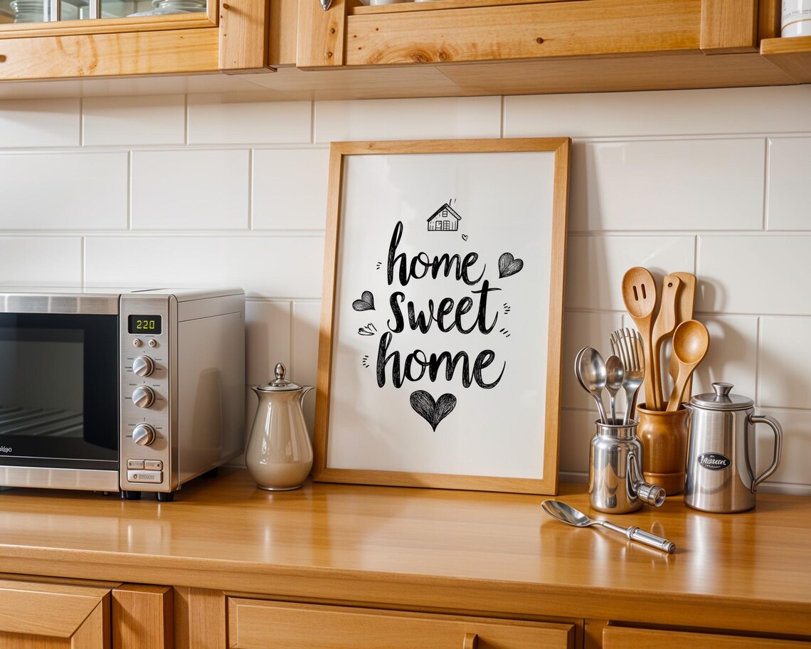 Home Sweet Home, Kitchen and Office Decor - Image 4