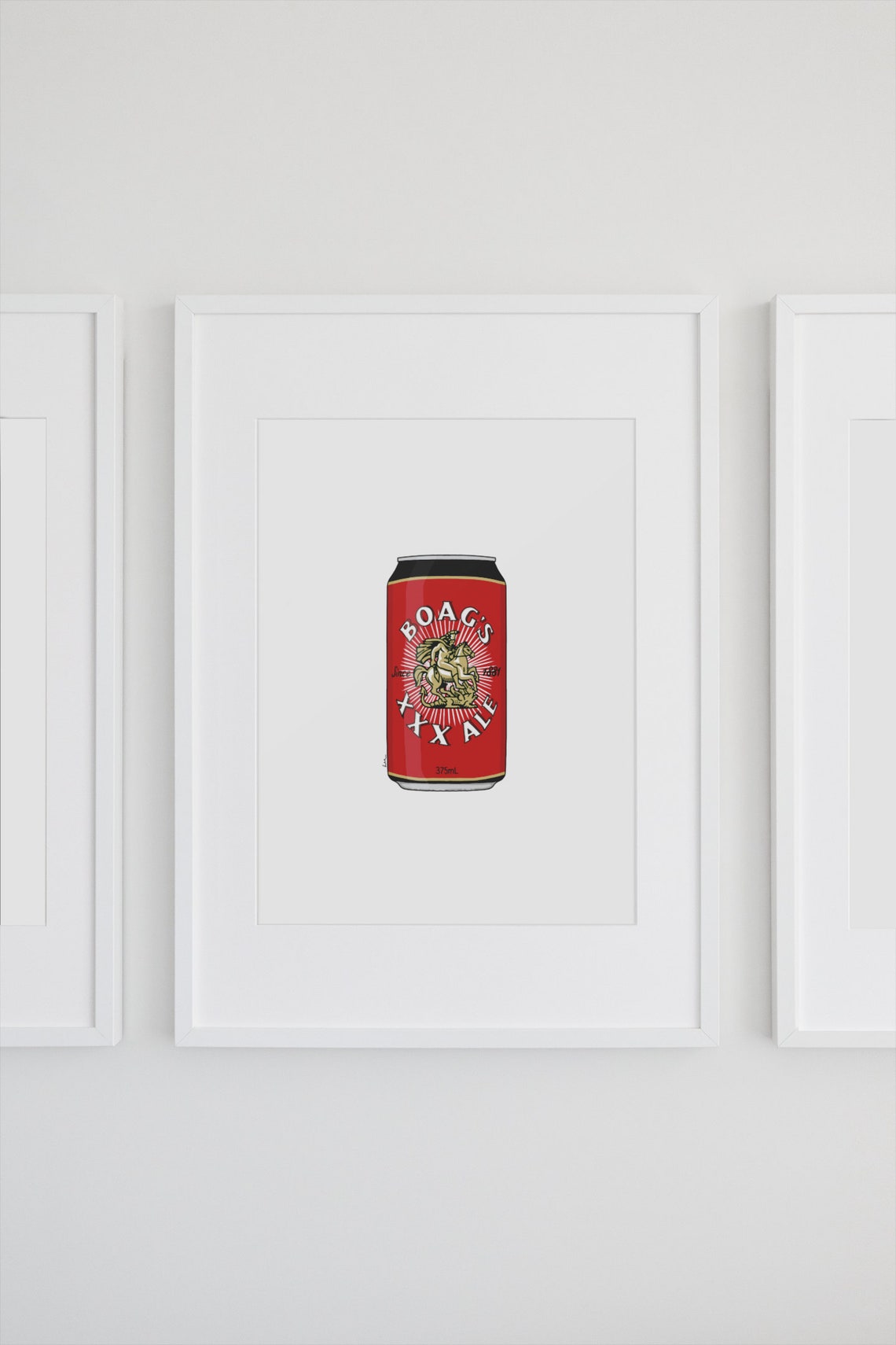 Boags Xxx Ale, Beer Series Print