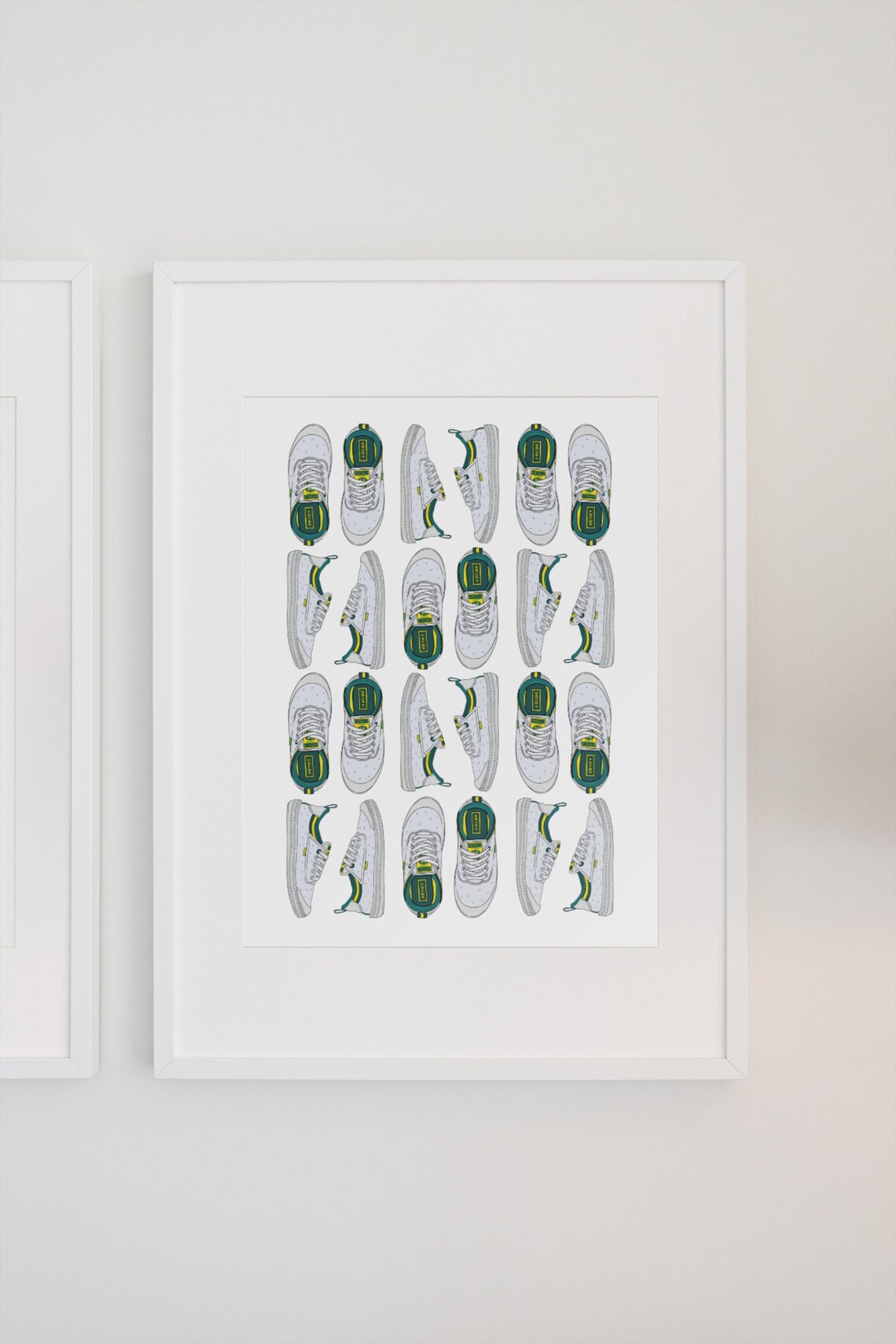 Volley Pattern Illustration, Australian Home Decor