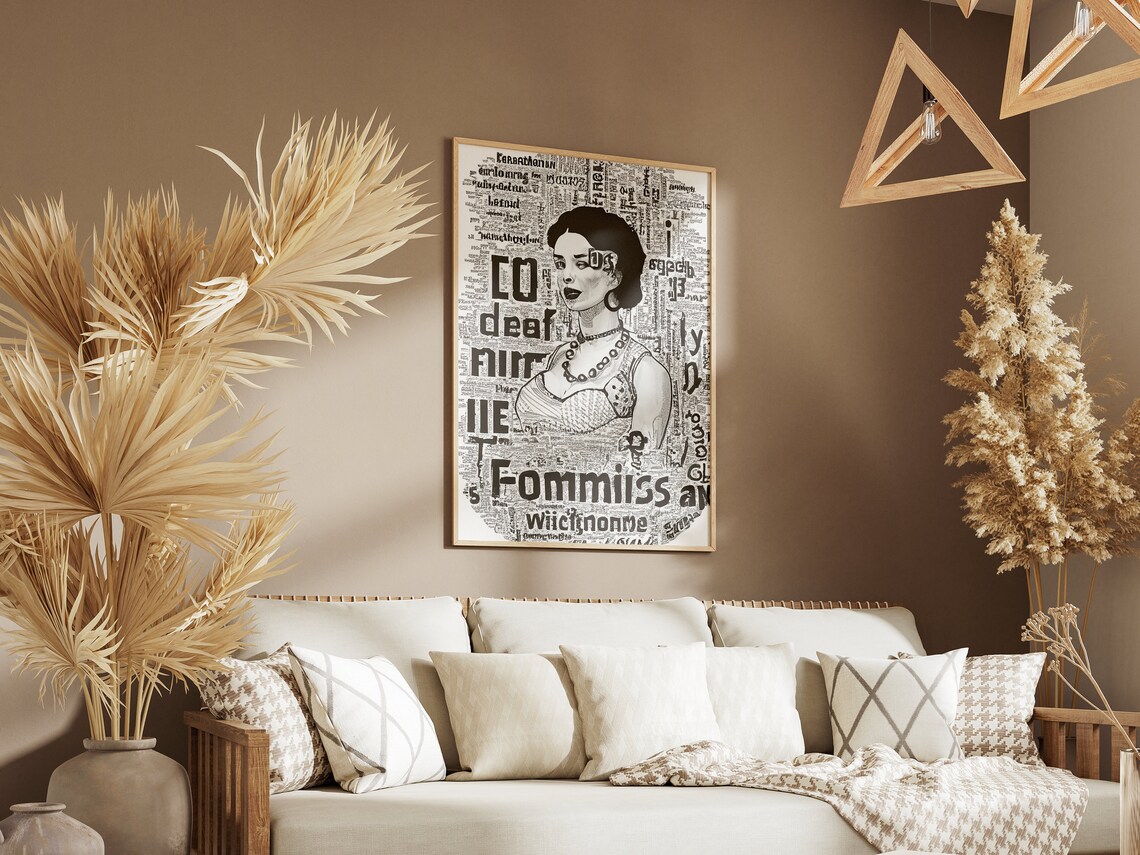 Retro Feminism Wall Art Feminism Poster Retro Feminism Poster Feminism Art Print Vintage Art Print Vintage Feminism Poster - Image 4