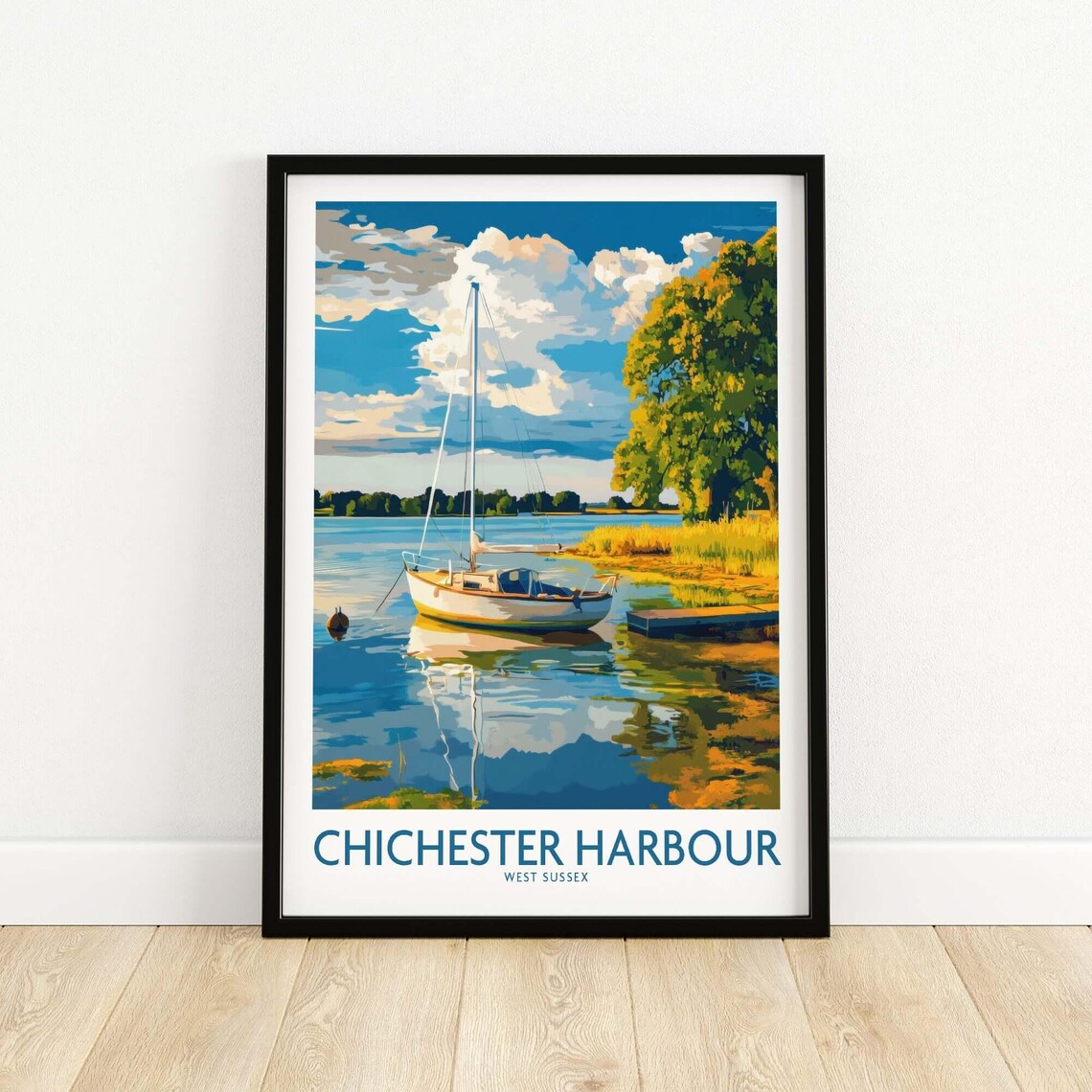 Chichester Harbour Poster, Chichester Decor - Image 5