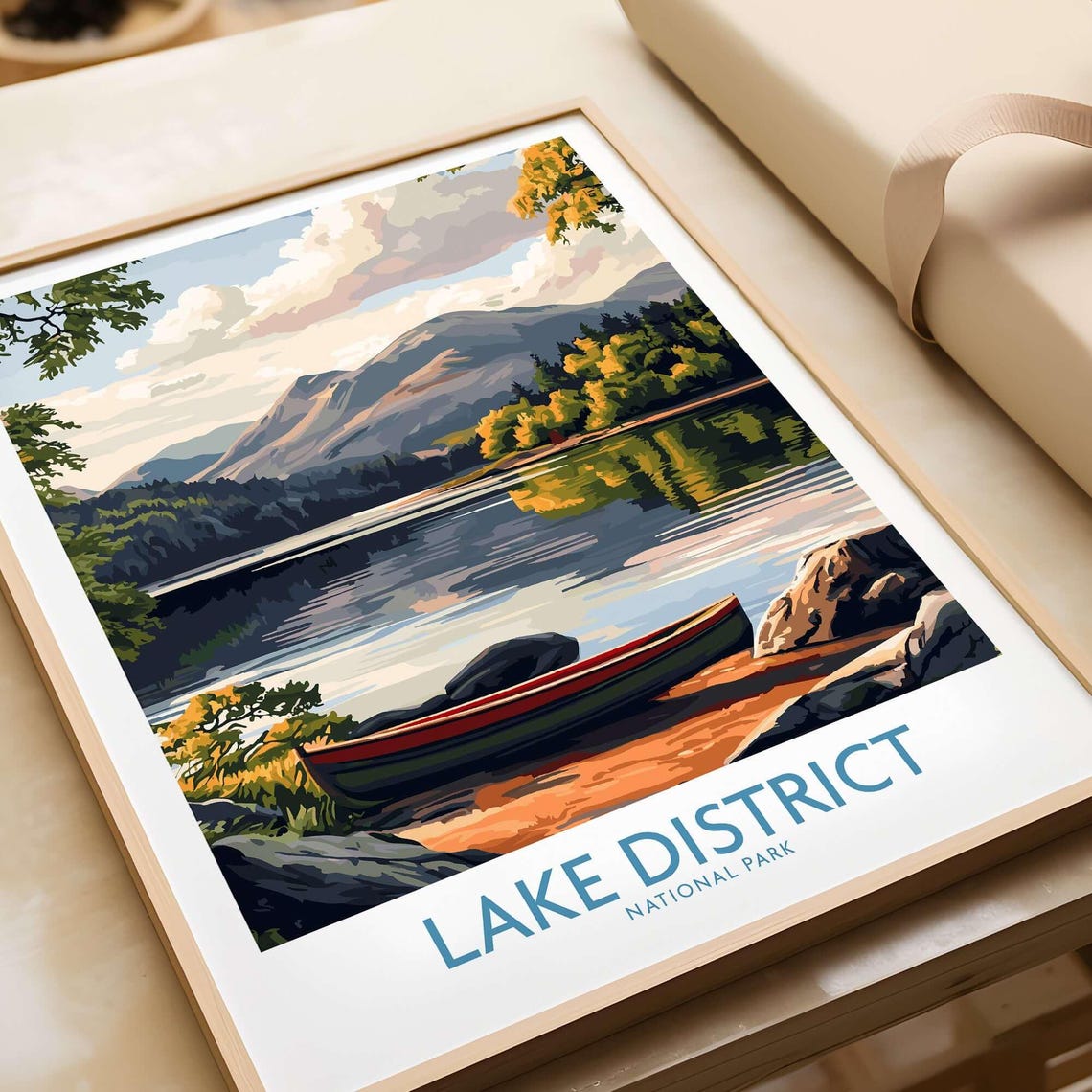 Lake District Art Print, Cumbria England