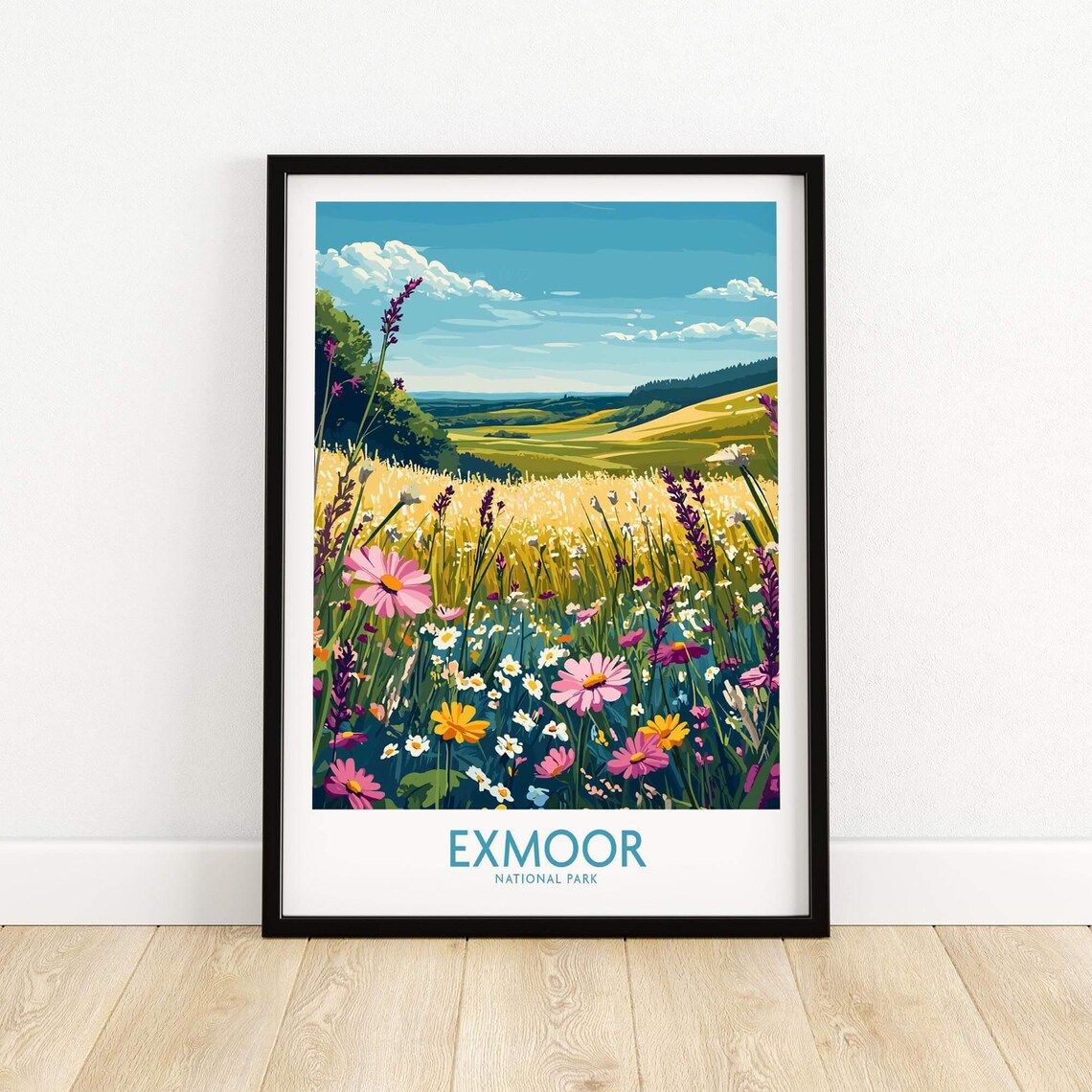 Exmoor National Park Travel Poster - Image 5
