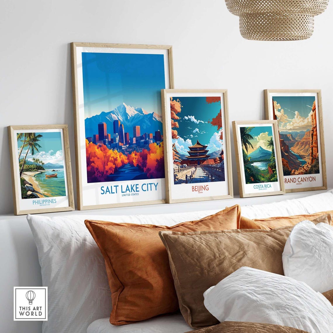 Salt Lake City Travel Poster, Utah Wall Decor - Image 3