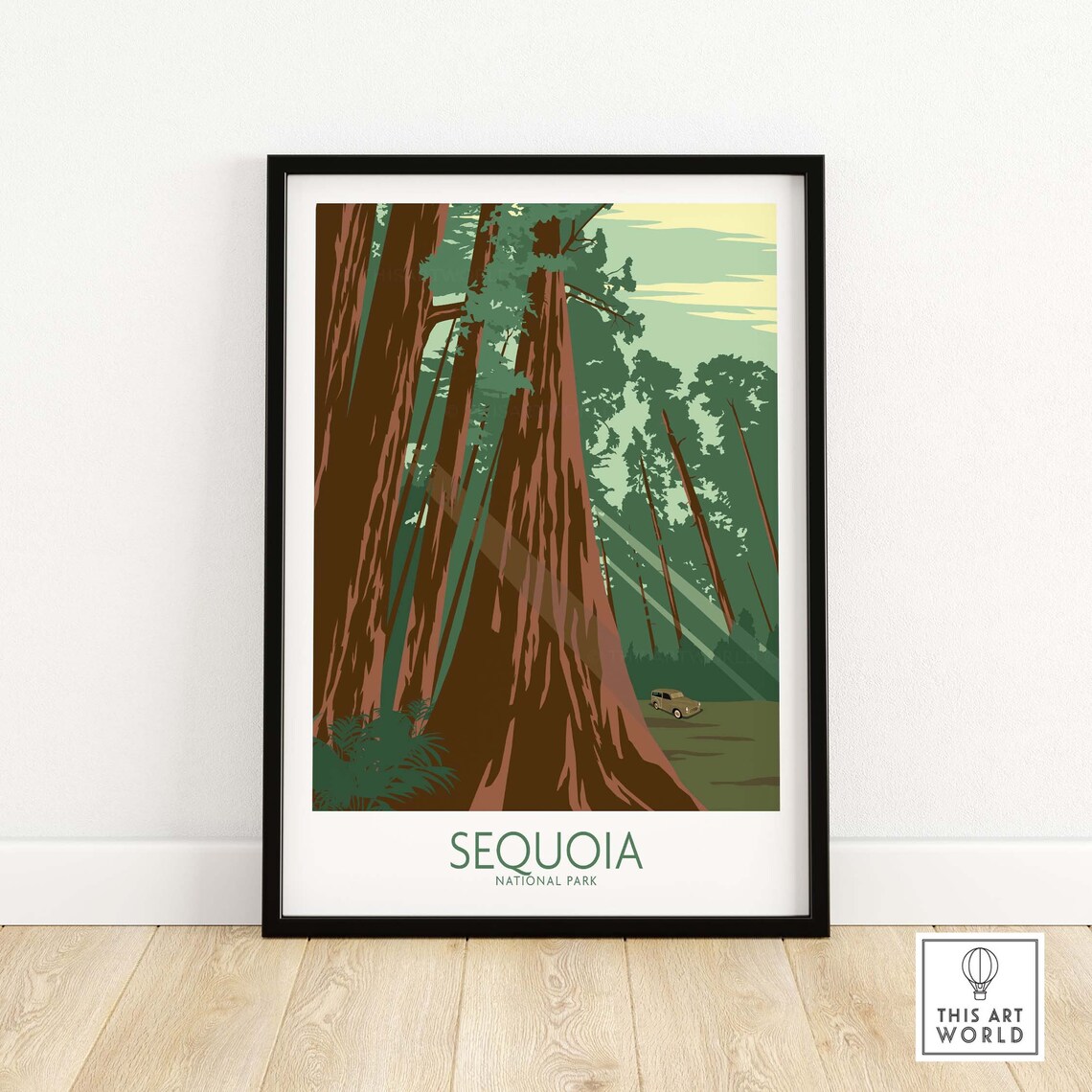 Sequoia National Park California Park Poster