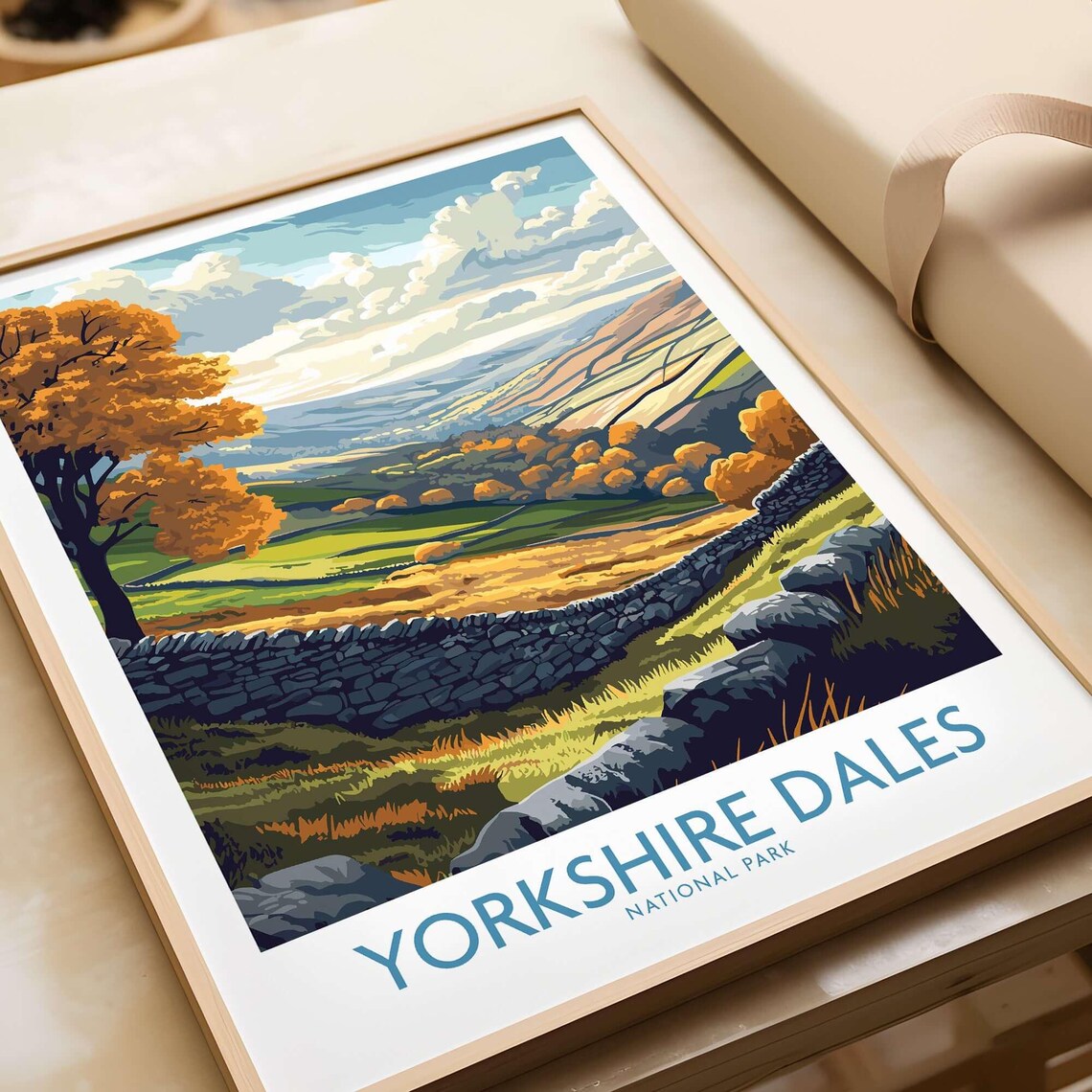 Yorkshire Dales National Park - Travel Poster