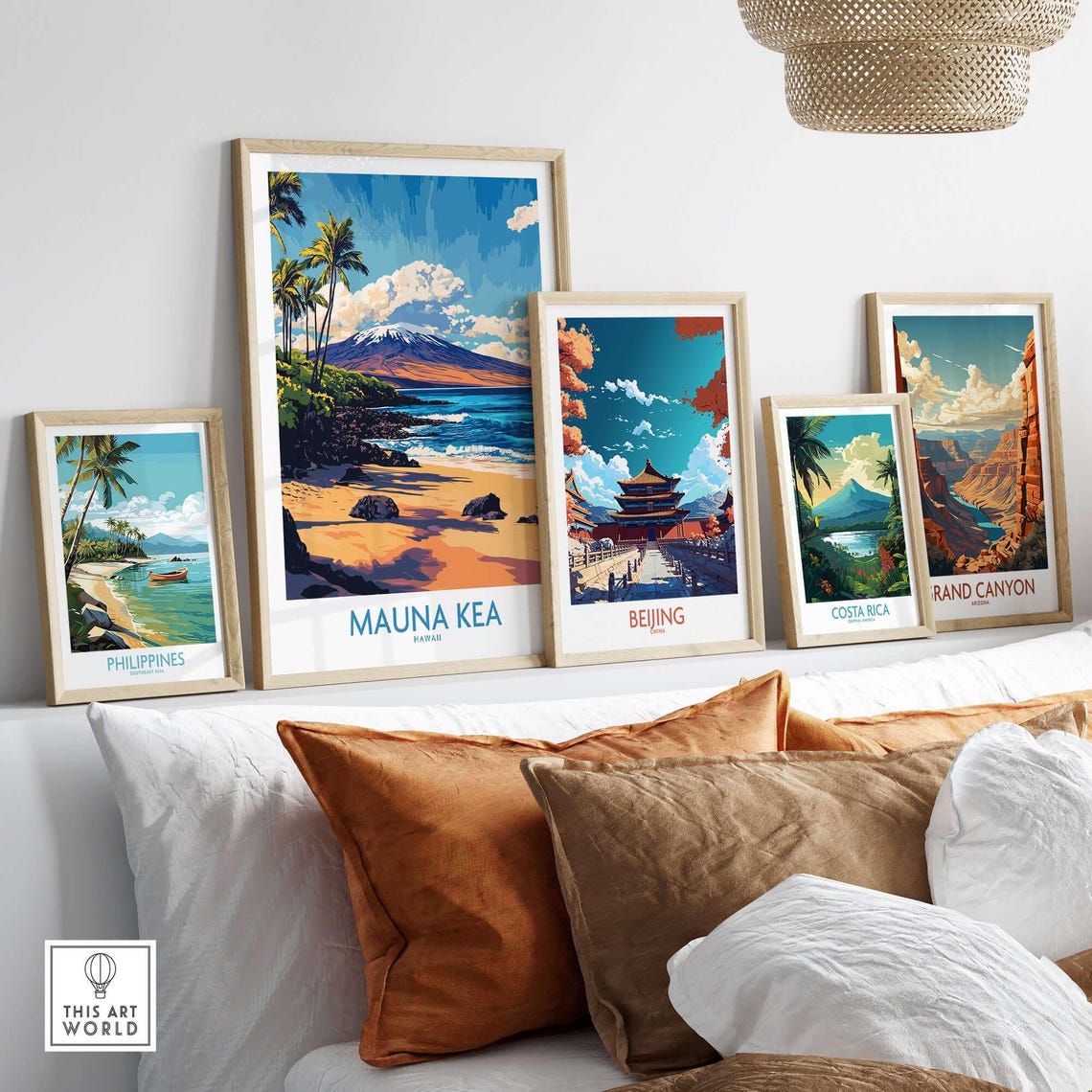 Mauna Kea Travel Poster, Hawaii Wall Art - Image 3