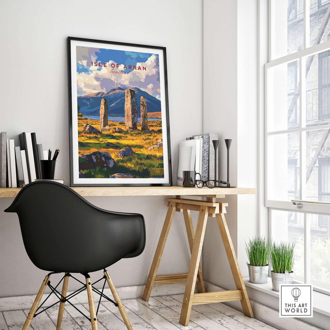 Isle of Arran - Vintage Travel Poster - Image 4