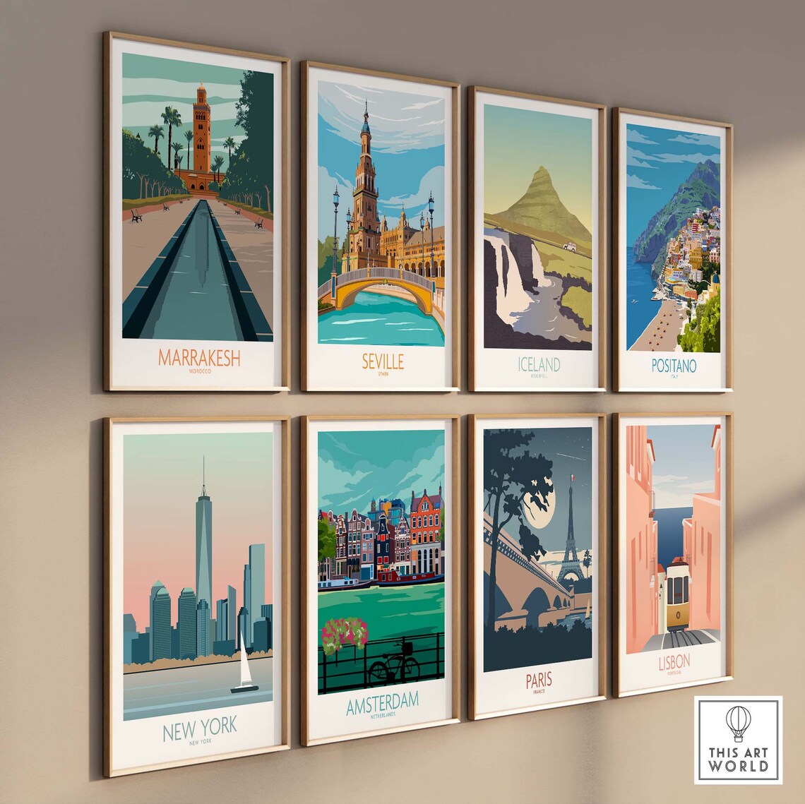 Marrakesh Gift Idea Travel Poster - Image 3