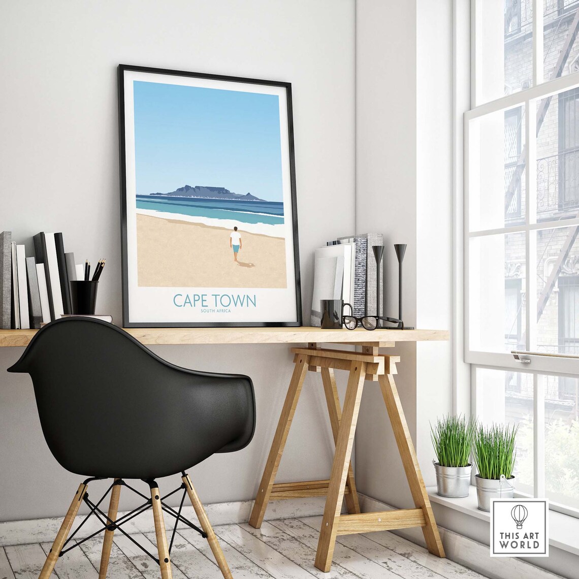 Cape Town Wall Art Print South Africa Poster - Image 4