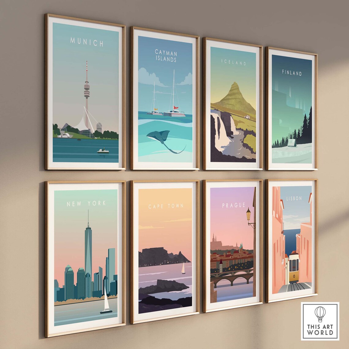 Munich Travel Poster, Bavaria Wall Art Print - Image 3