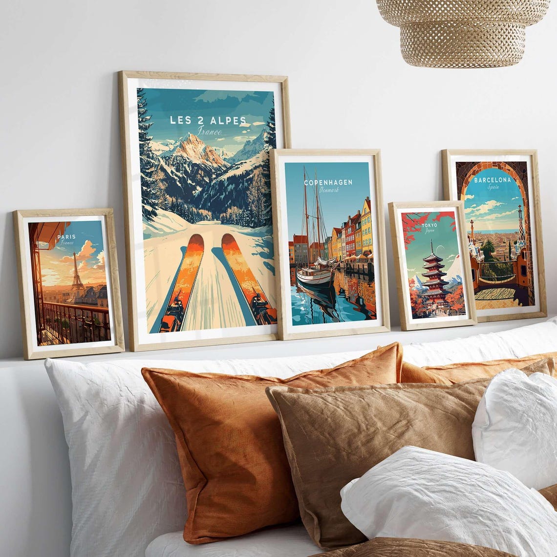 Les 2 Alpes, France Travel Poster - Image 3