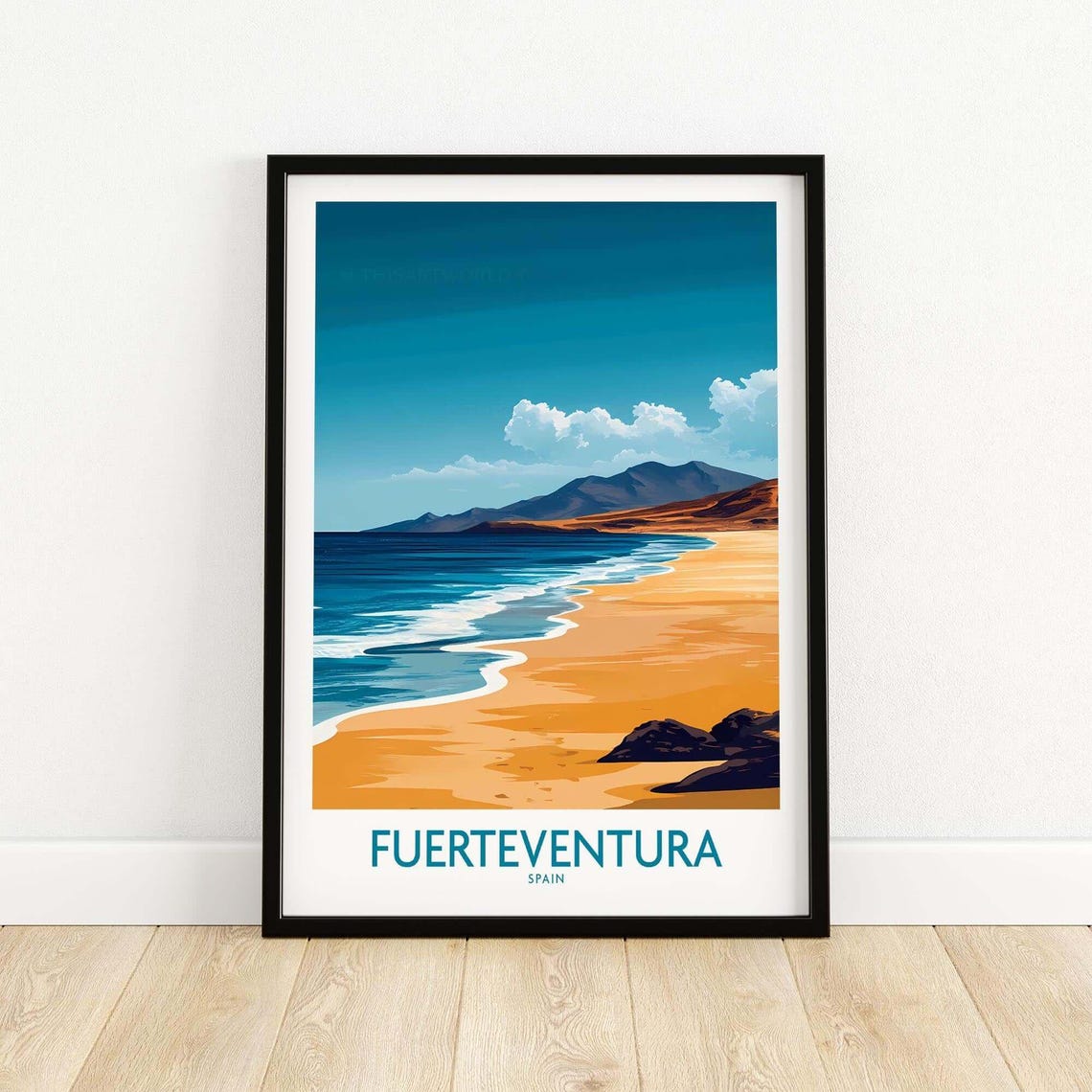 Fuerteventura Travel Poster, Island Wall Decor - Image 5