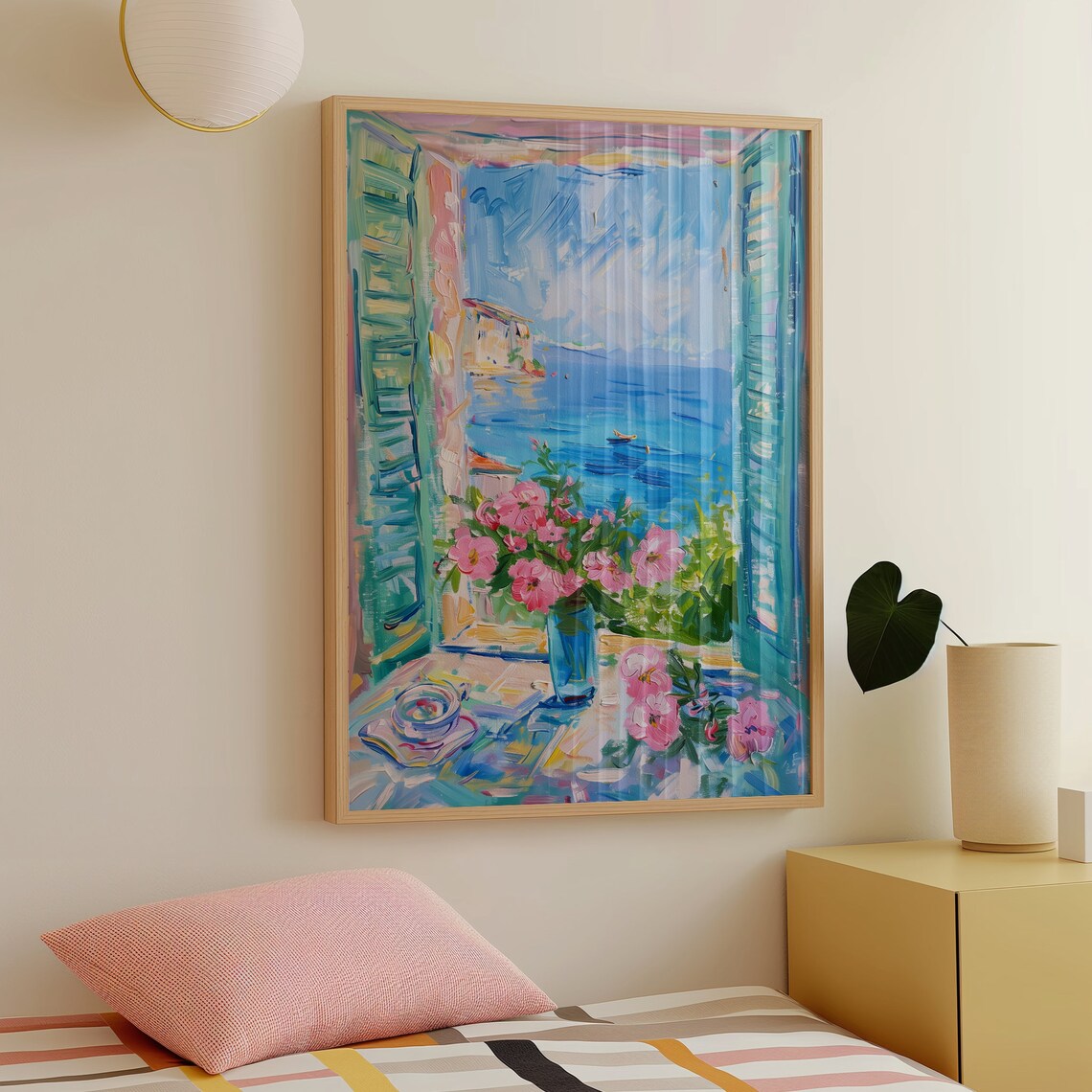 Henri Matisse Open Window Roses Art Print - Image 5