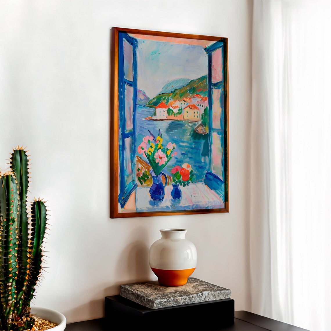 Henri Matisse Open Window Modern Fauvism Art Print - Image 2