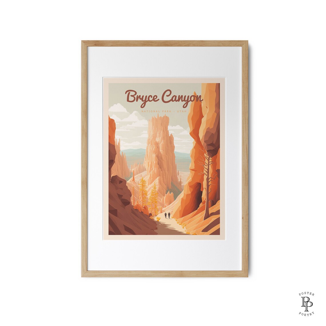 Bryce Canyon National Park Travel Poster, Memory Gift - Image 3