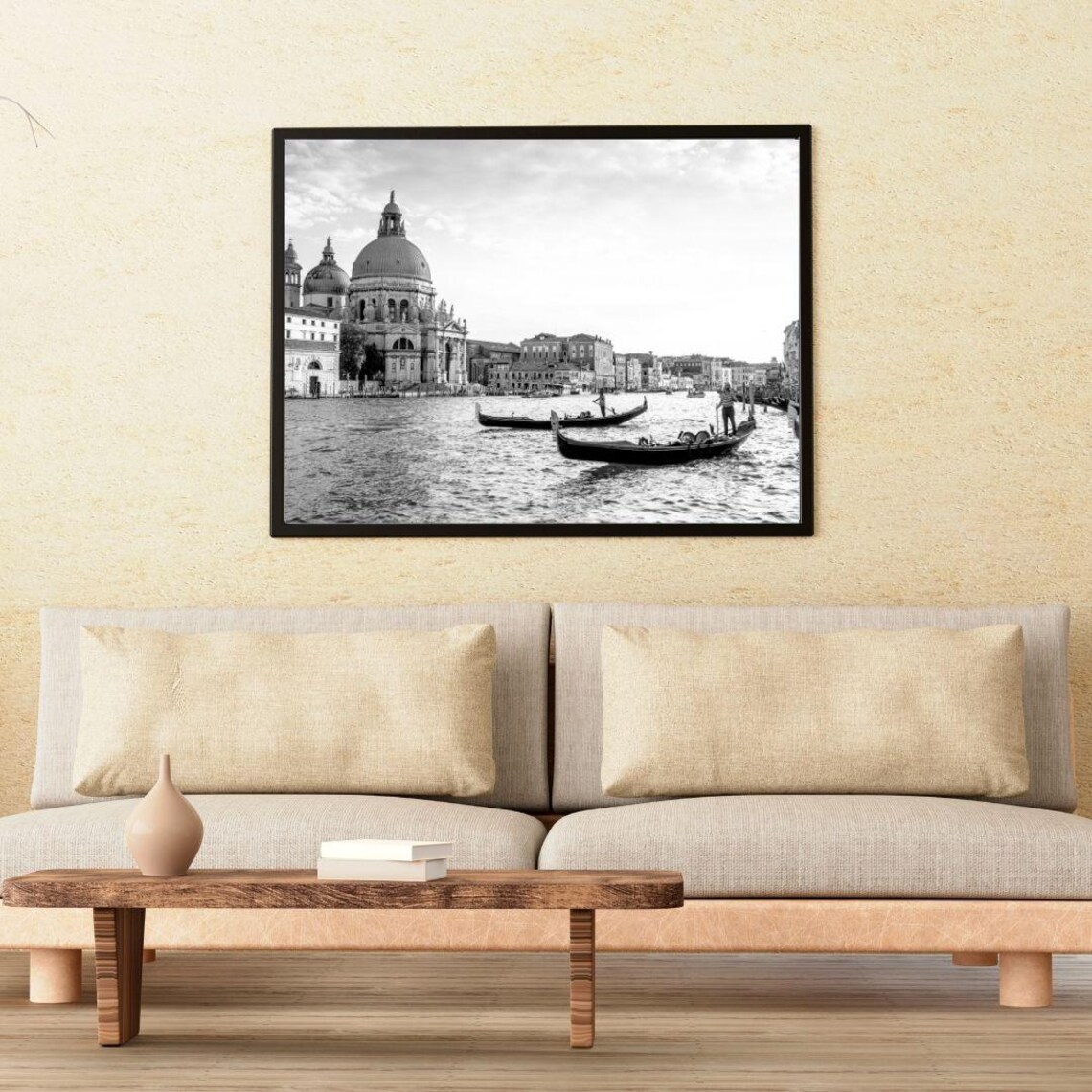 Venice Grand Canal Gondolas Santa Maria Della Salute Photo Print - Image 2