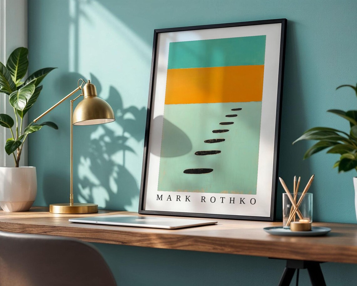 Mark Rothko Abstract Expressionism Poster - Image 2