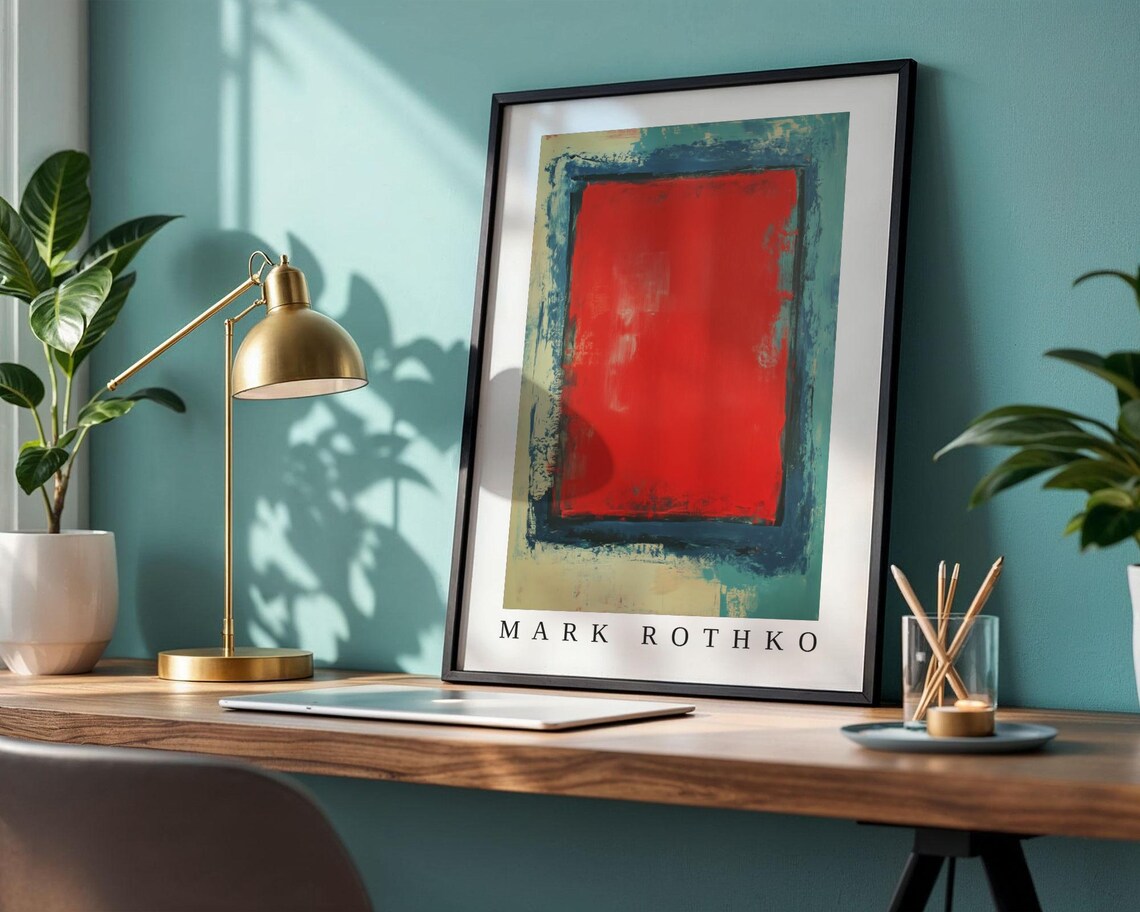 Mark Rothko Abstract Expressionism Poster - Image 2