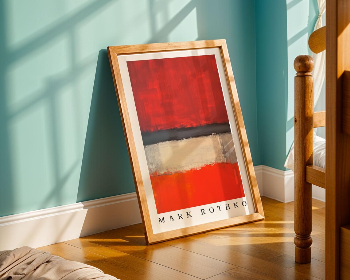 Mark Rothko Poster, Abstract Expressionism Art Print - Image 3
