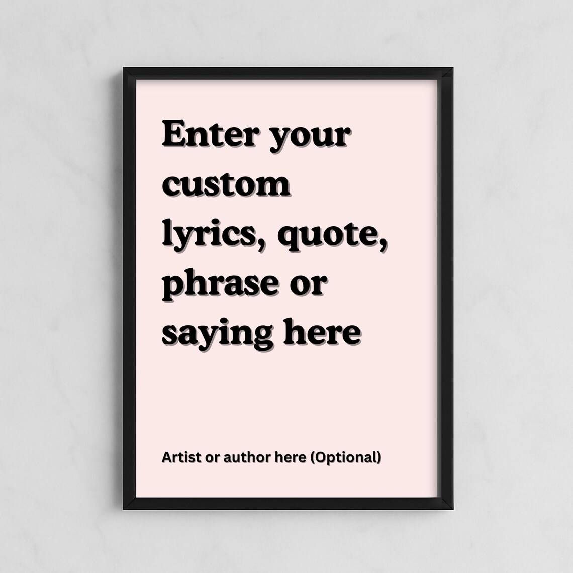 Custom Quote Print, Retro Typography Art - Image 2