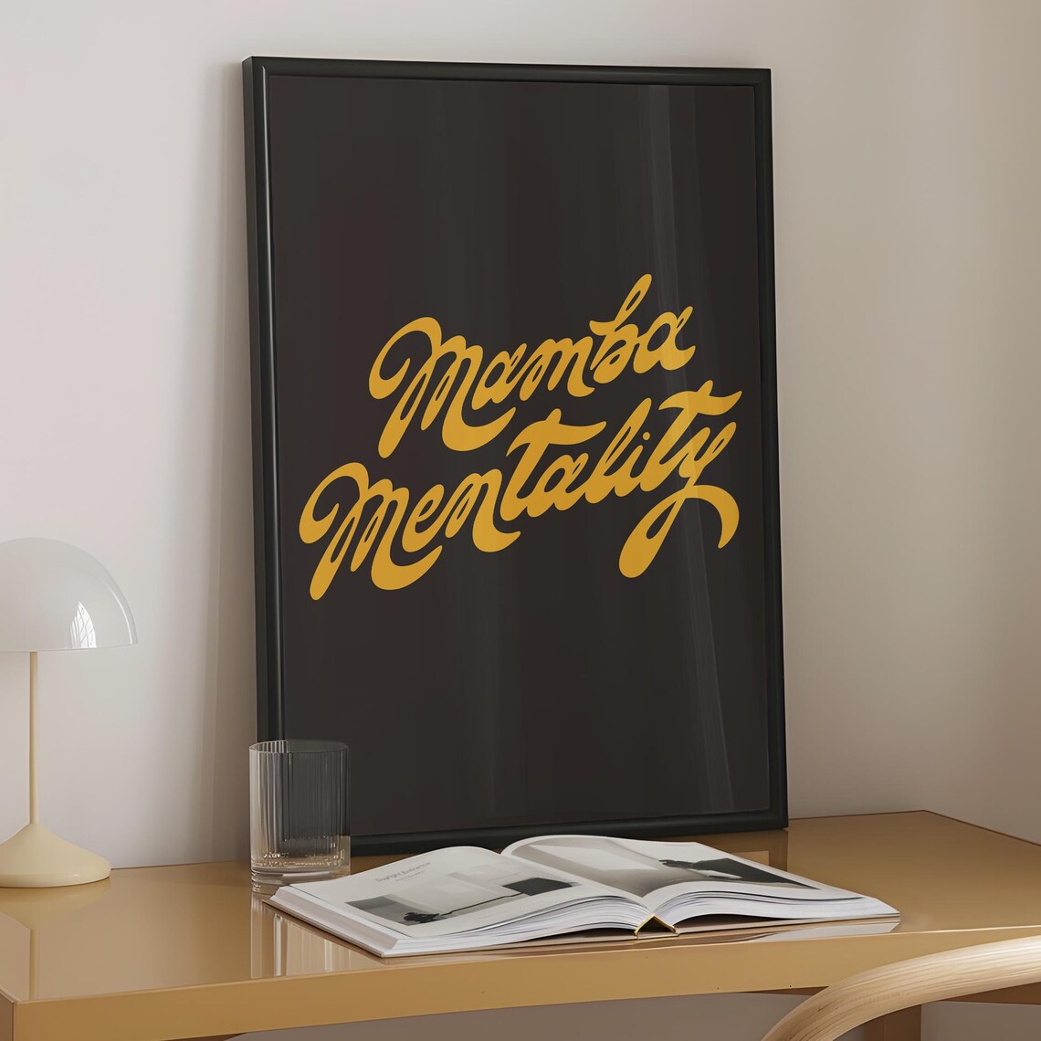 Kobe Bryant Lakers Minimalist NBA Poster Set
