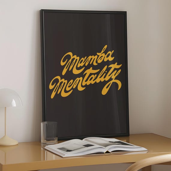 Kobe Bryant Lakers Minimalist NBA Poster Set