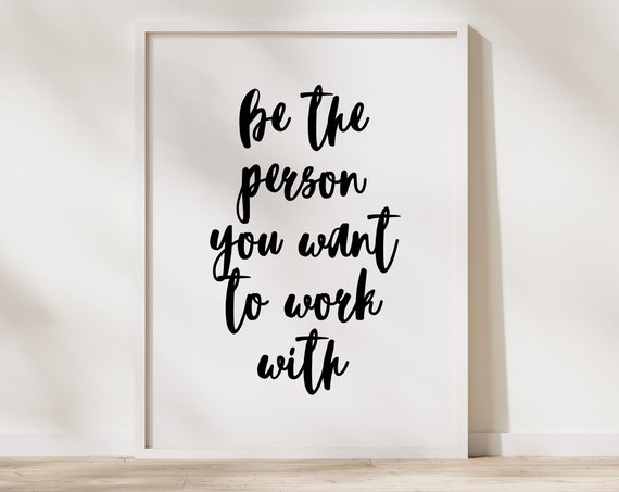 Women Leadership Quote, Office Wall Art Print