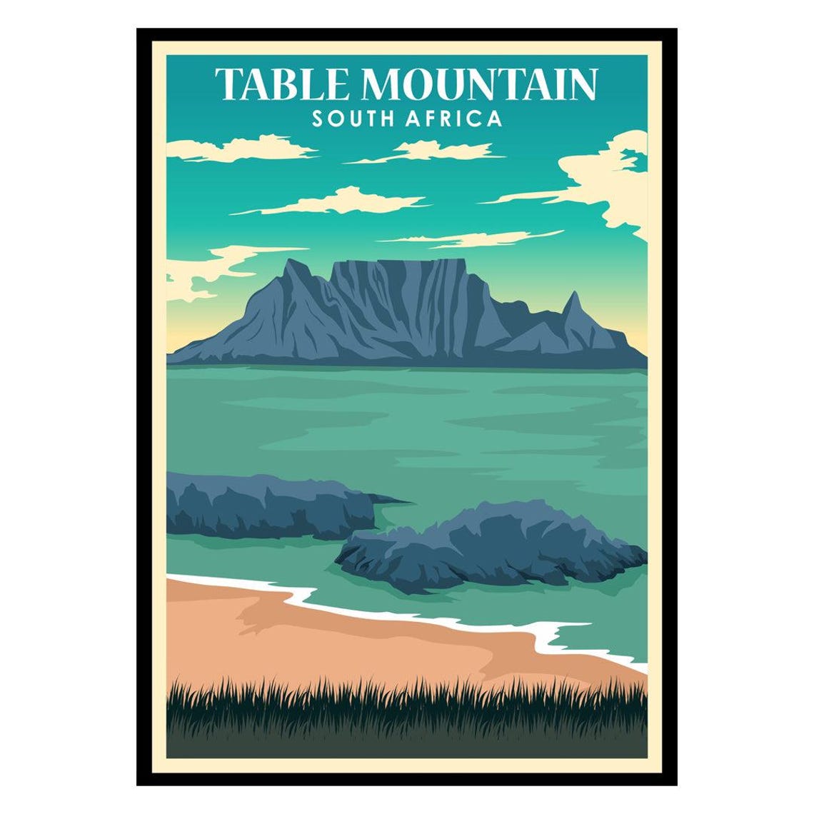 Table Mountain Poster
