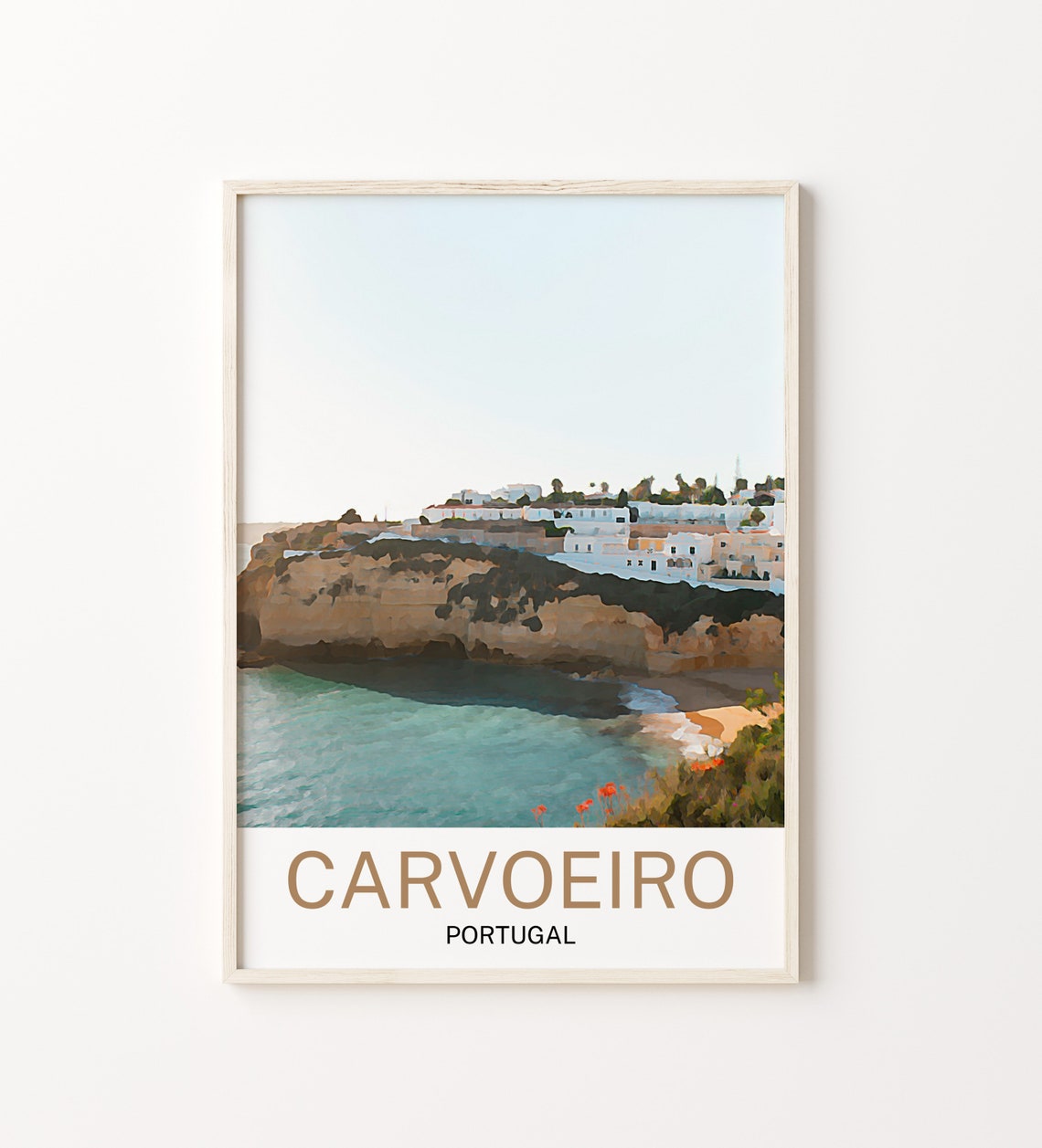 Carvoeiro Print Carvoeiro Art Carvoeiro Wall Art Carvoeiro Art Print Carvoeiro Artwork Carvoeiro Poster Carvoeiro Decor Portugal