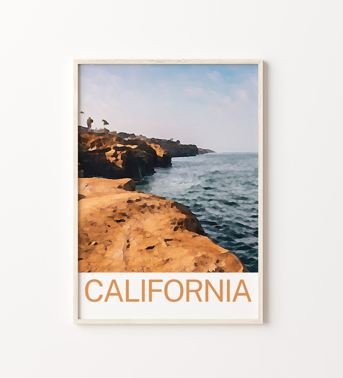 California Travel Print California Wall Art California Art California Artwork California Art Print California Gift California Poster