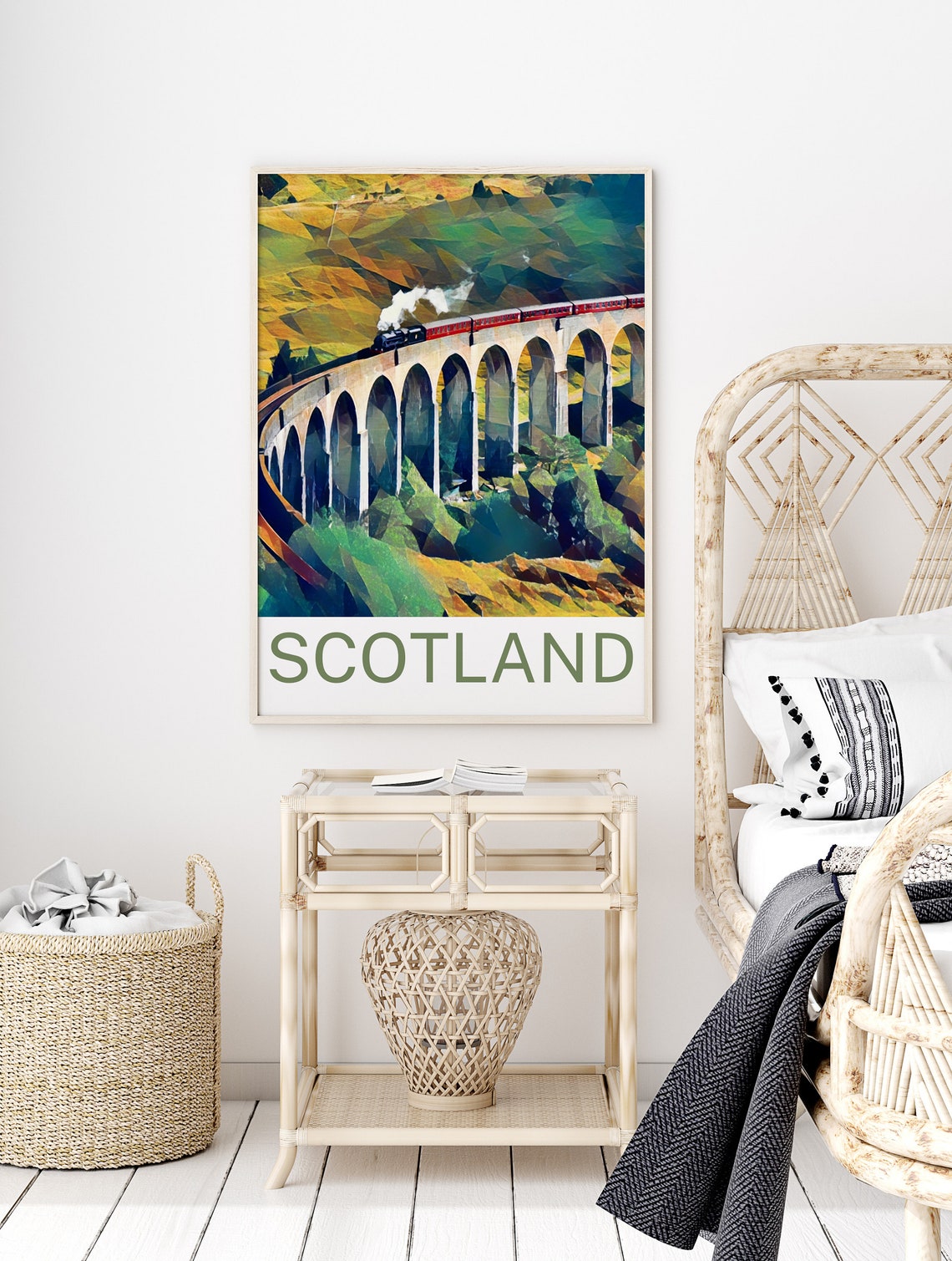 Scotland Scotland Print Scotland Wall Art Scotland Poster Scotland Wall Decor Scotland Souvenir Scotland Poster Scotland Gift Travel - Image 2
