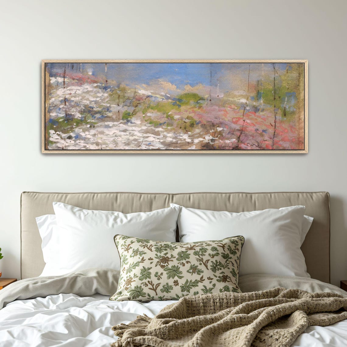 Abstract Watercolor Landscape With Soft Color Strokes Poster - Image 5