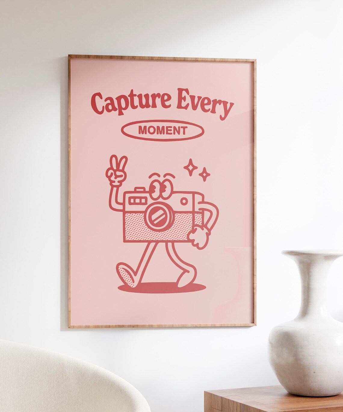 Retro Camera Photography Quote Art Print - Image 4