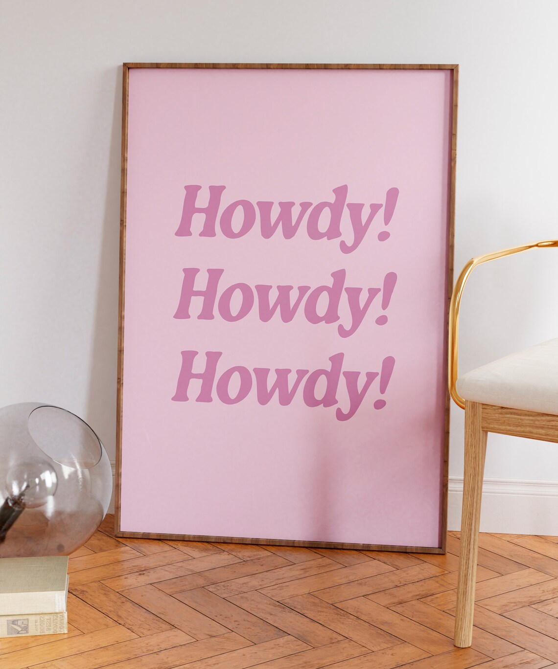 Howdy Western Art Print, Vintage Cowboy Cowgirl - Image 7