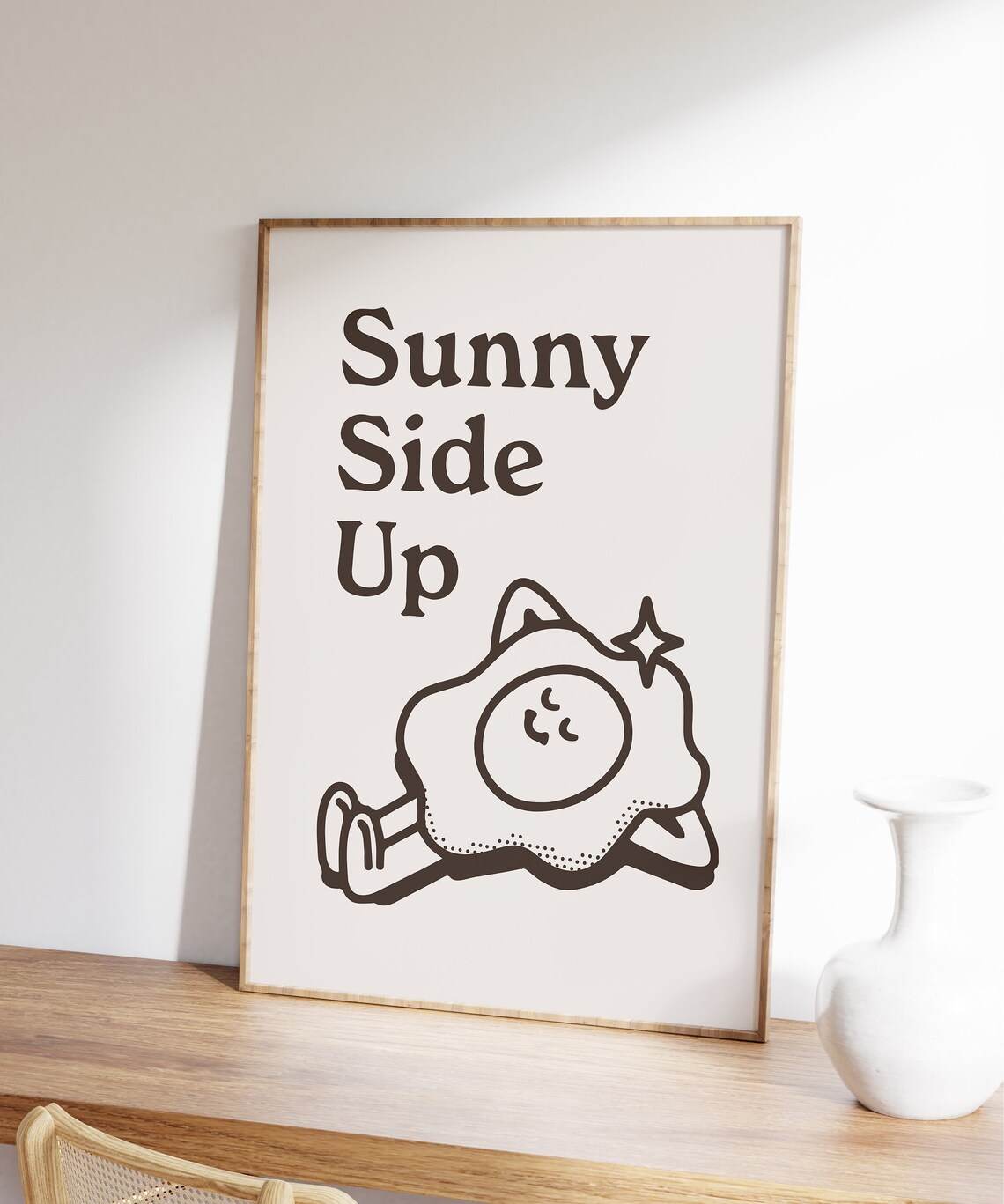 Positive Mindset Retro Minimalist Quote Art Print - Image 6
