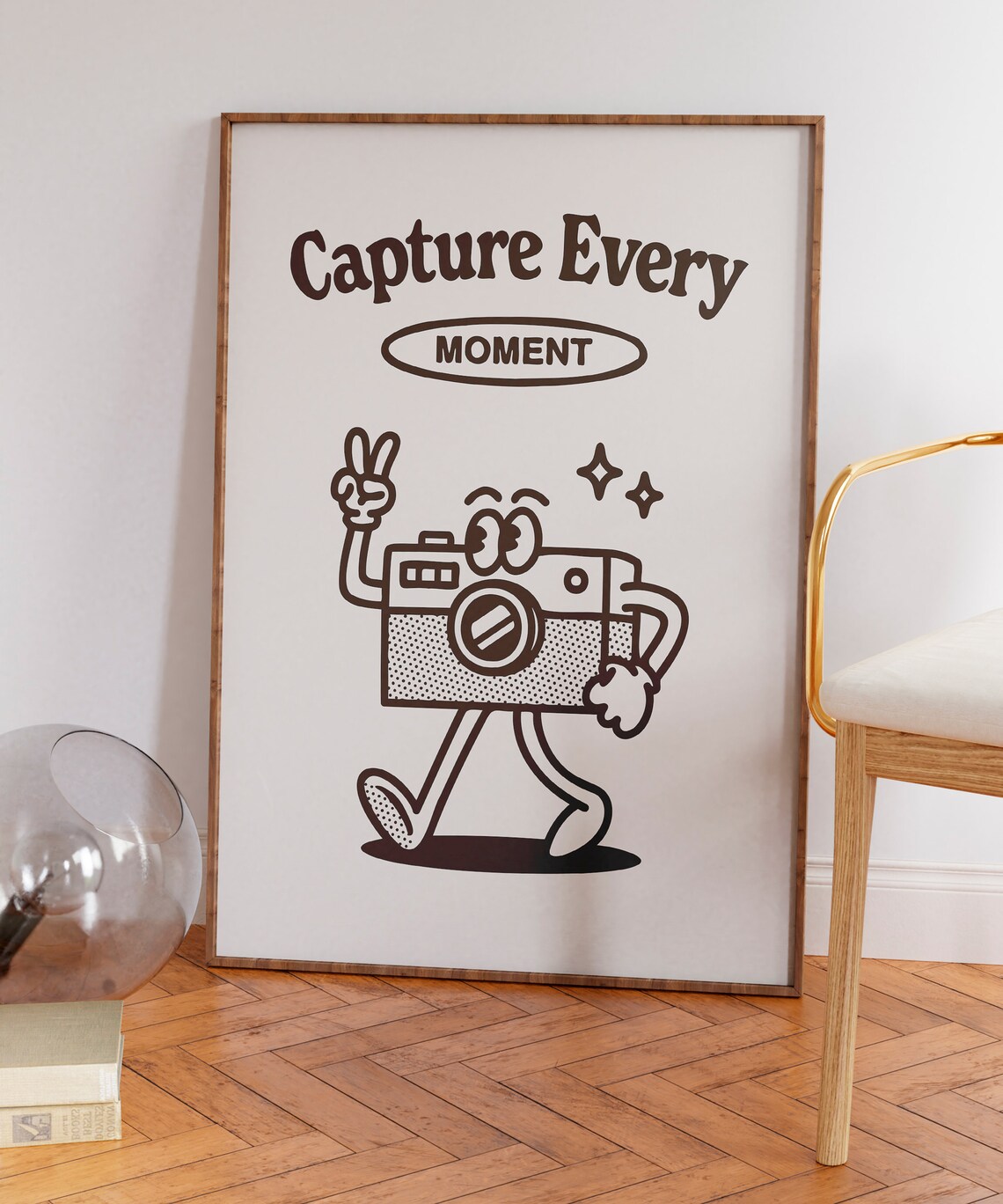 Retro Camera Art Print, Vintage Photography Quote - Image 7