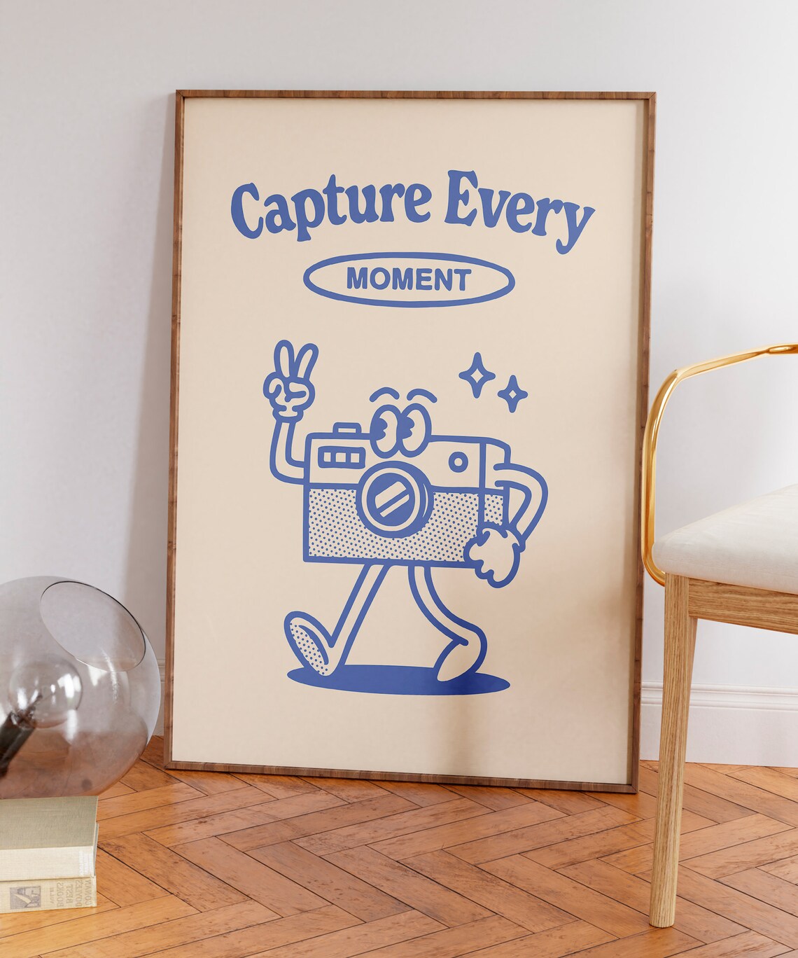 Retro Camera Print, Vintage Photography Quote Poster - Image 5