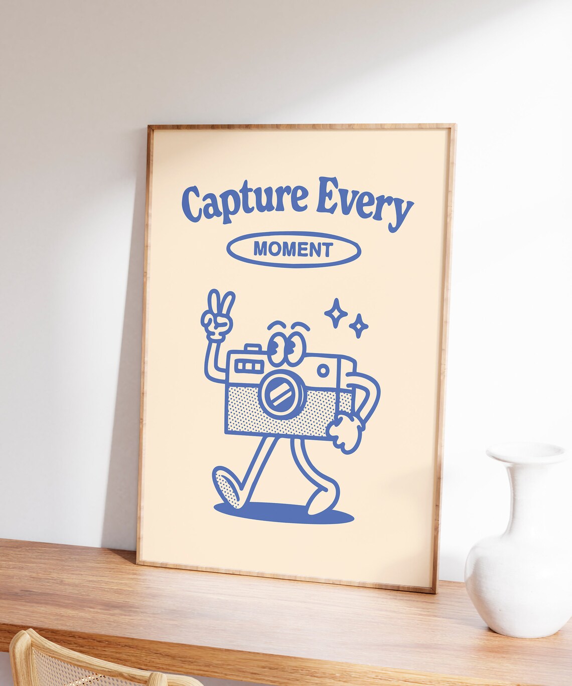 Retro Camera Print, Vintage Photography Quote Poster - Image 7