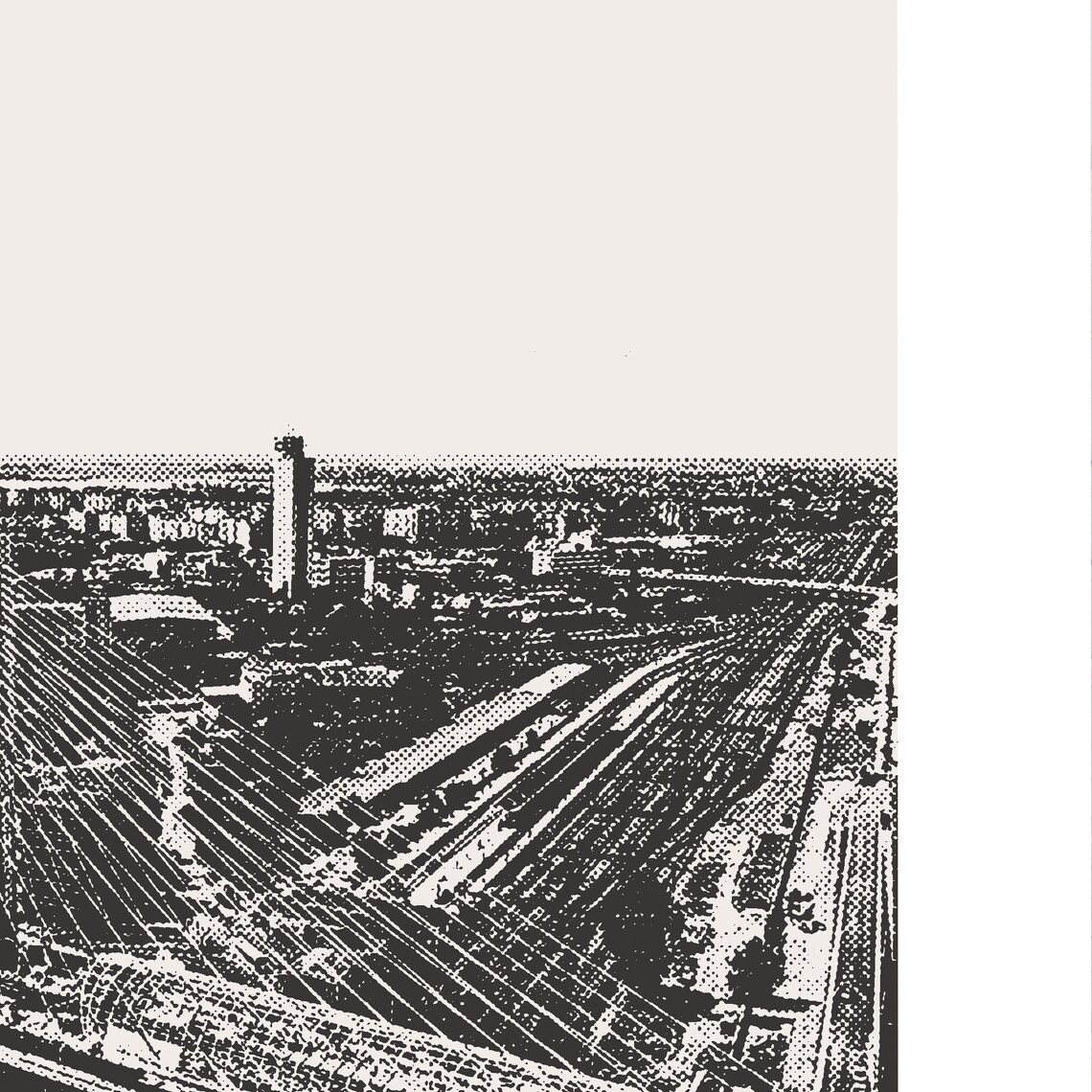 Bucharest Skyline, Minimalist City Print - Image 2