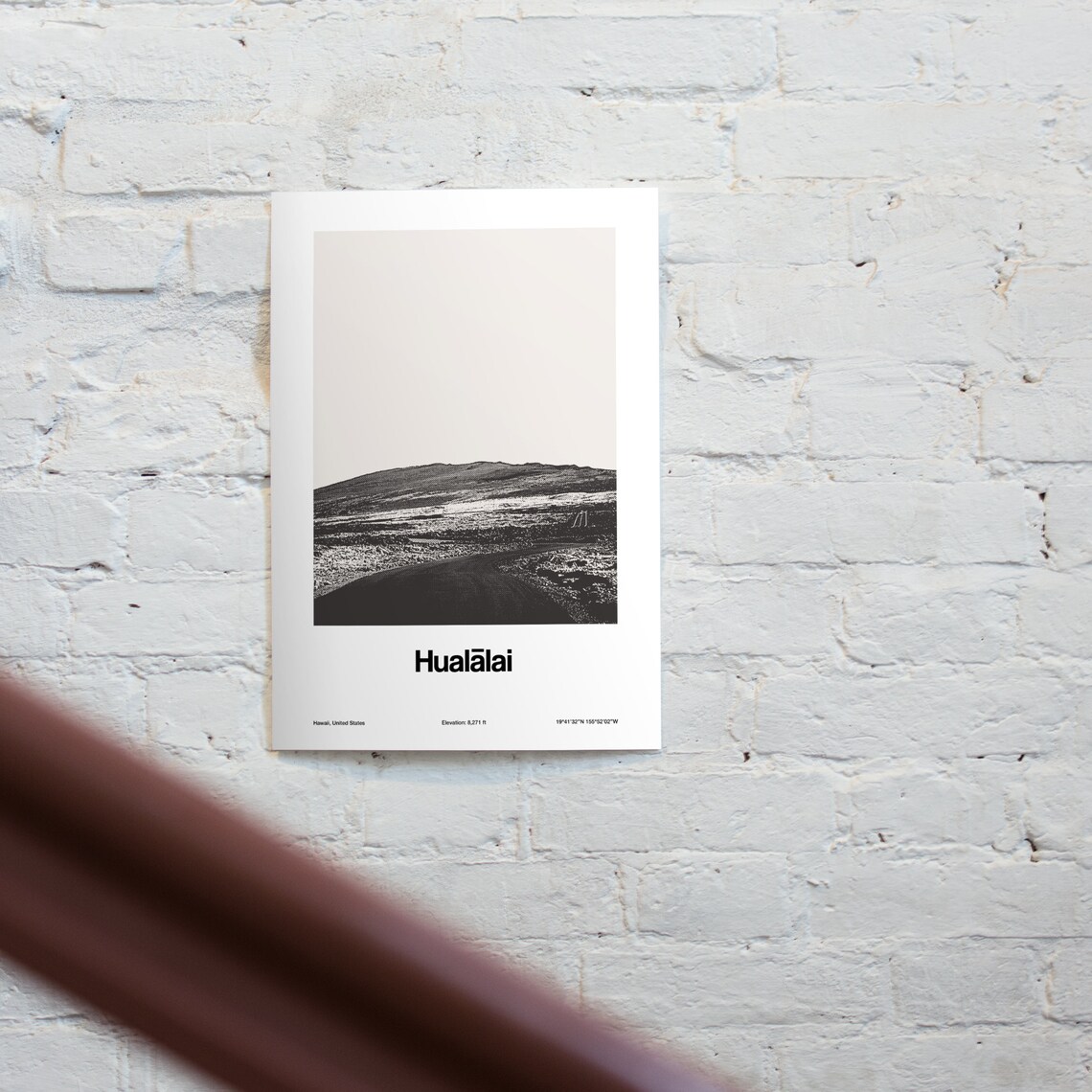 Huallai Hawaiian Islands Poster, Minimalist Hawaii - Image 2