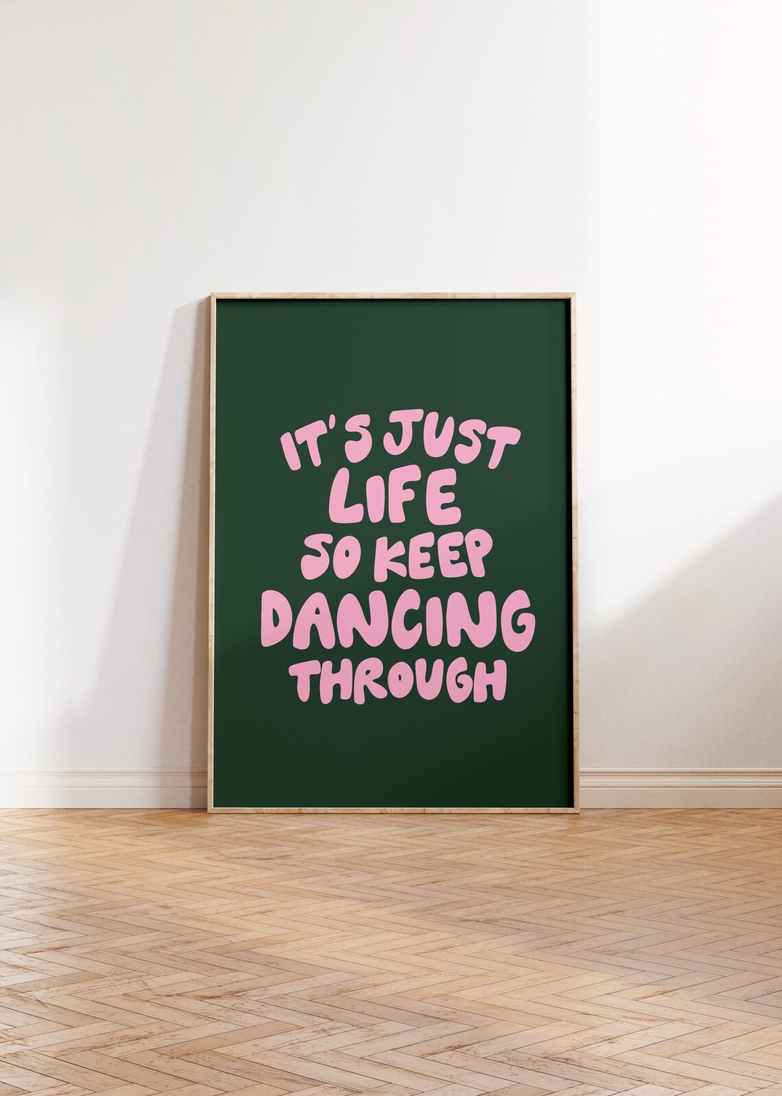 Dancing Through Life Movie-Inspired Art Print